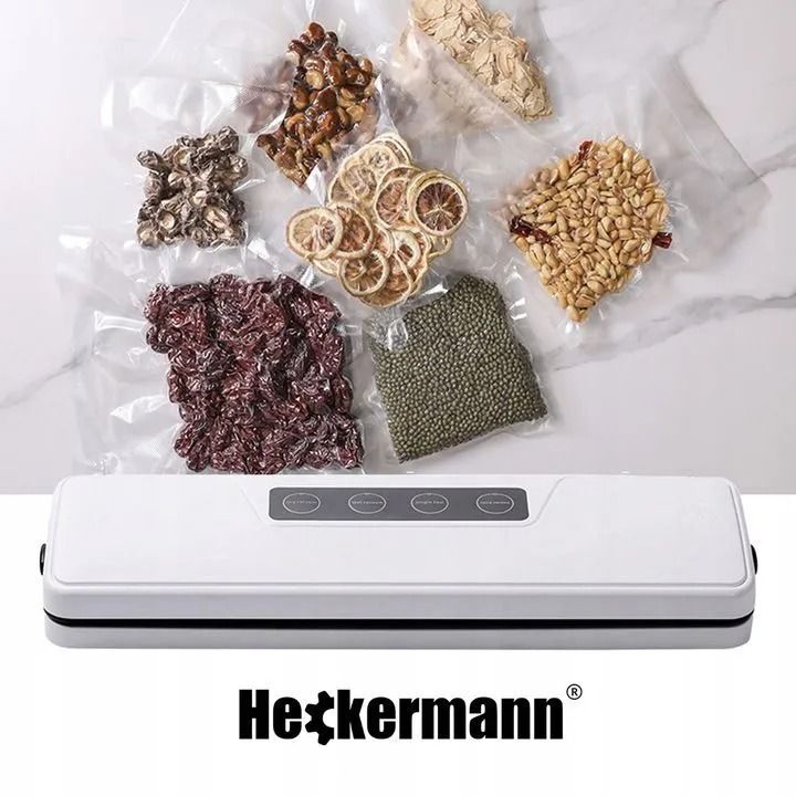 Вакуумный упаковщик Heckermann GM-77, белый