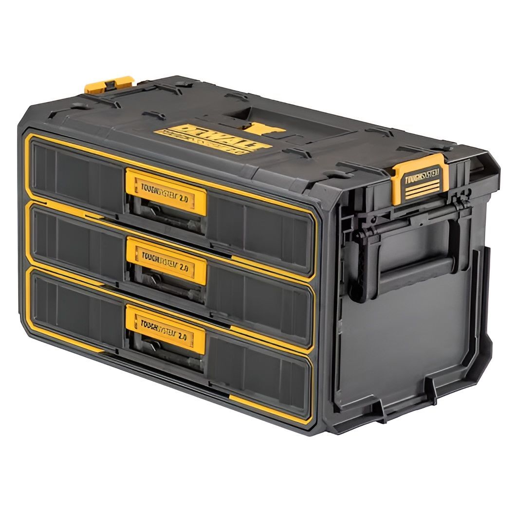 Ящик для инструментов DeWalt ToughSystem 2.0 с 3 секциями (DWST08330 - 1)