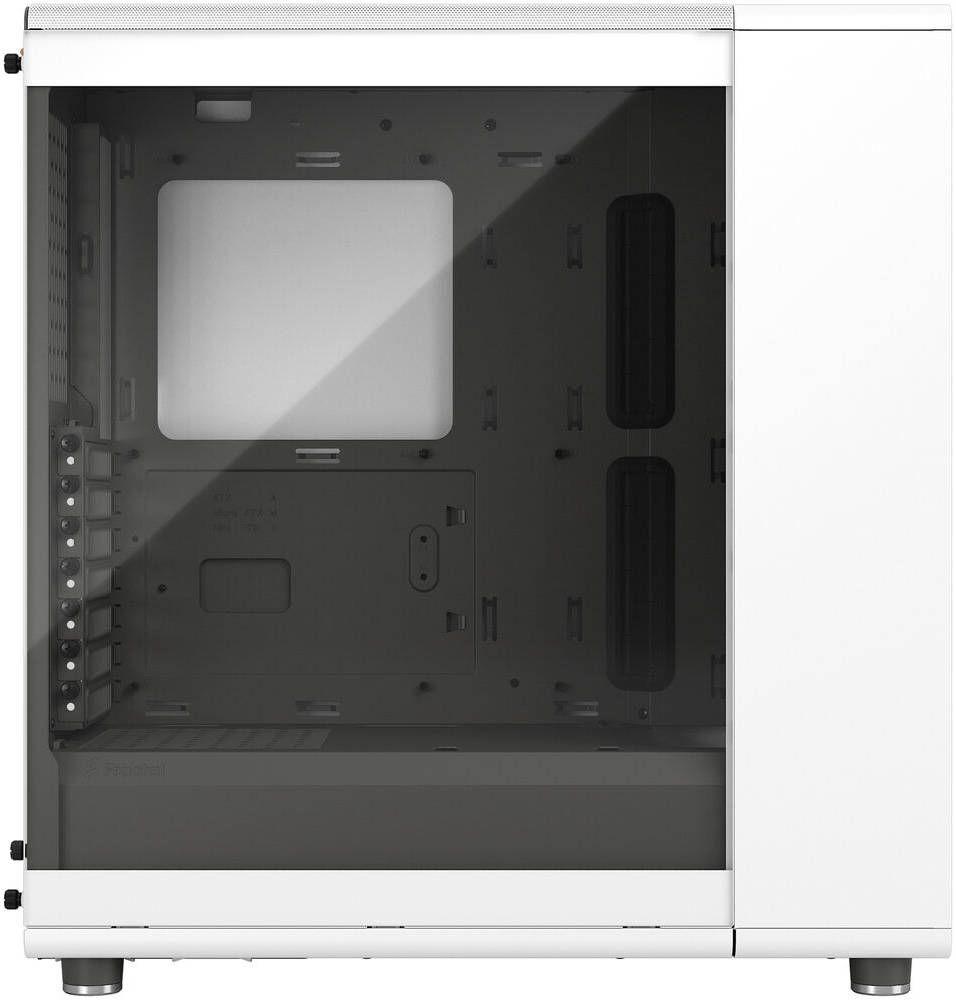 Корпус Fractal Design North TG Clear, Mid Tower, FD-C-NOR1C-04, белый