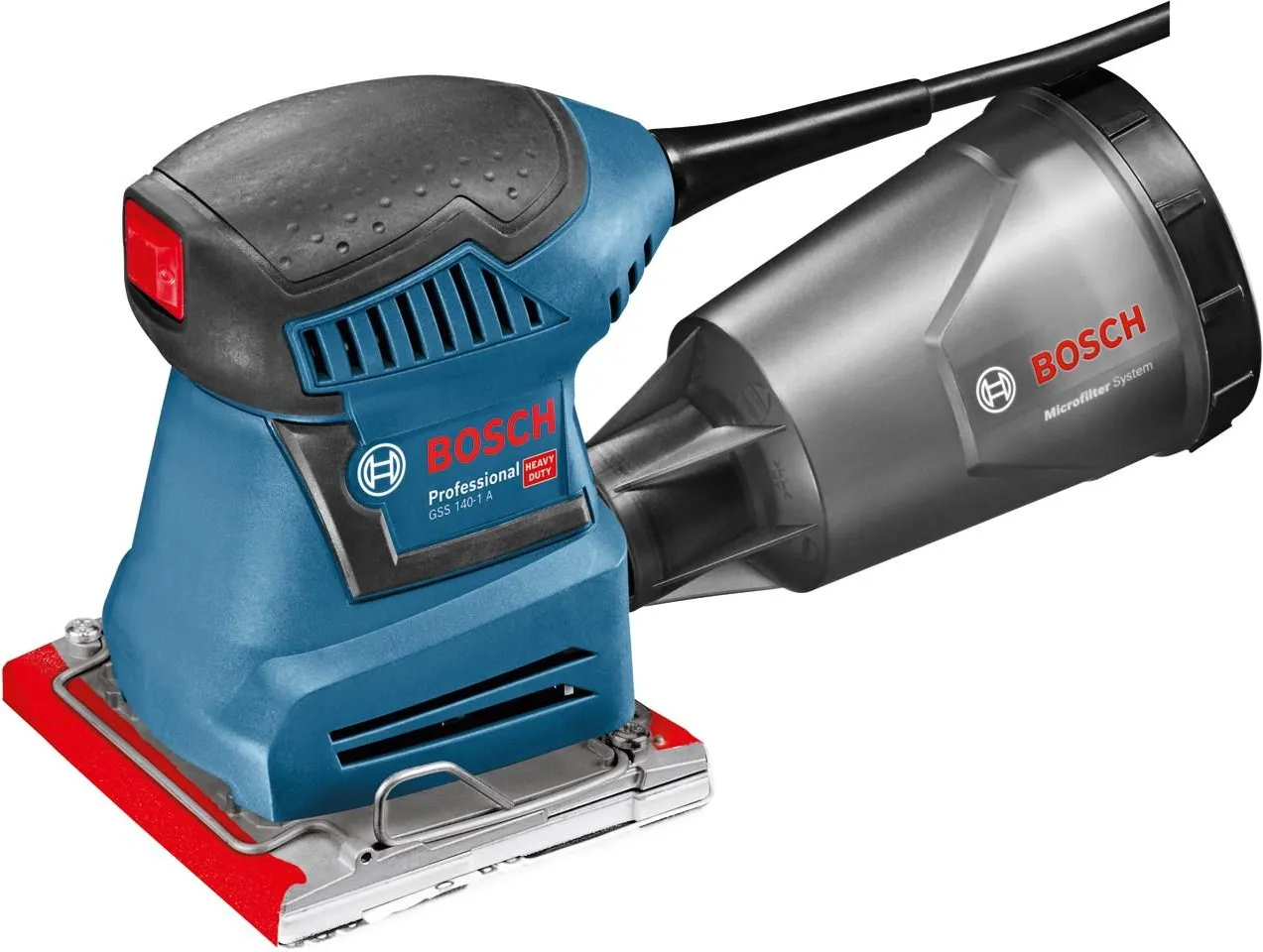 Ленточная шлифовальная машина сетевая Bosch GSS 140-1 A Professional 06012A2100