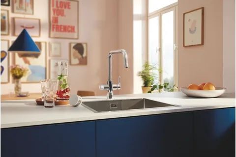 Смеситель для кухни с фильтром из активированного угляGrohe Blue Pure Start Set 30596000