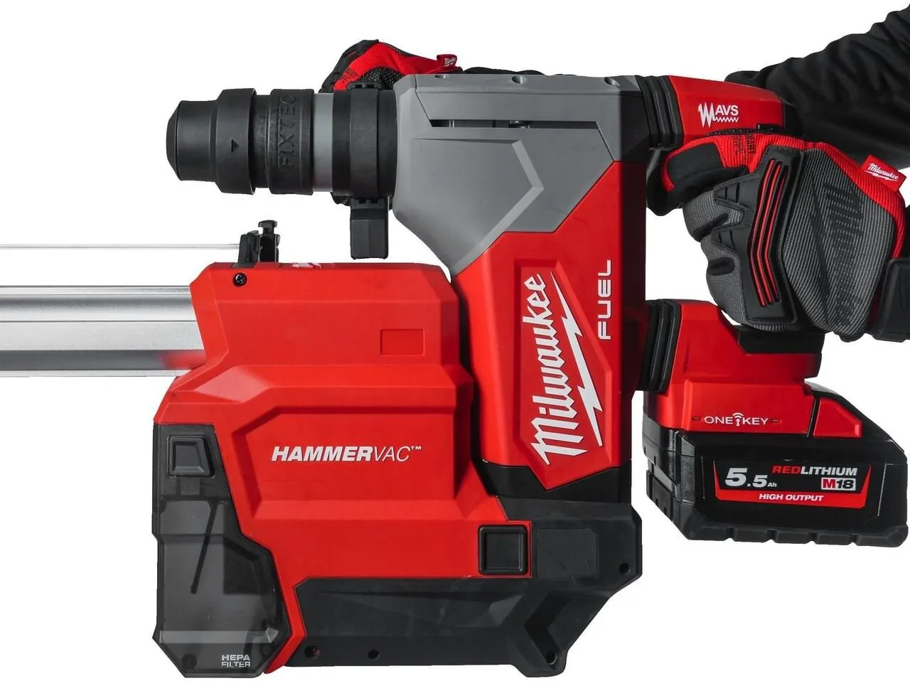 Система пылеудаления Milwaukee M18 FPDDEXL-0, 4933478509, без АКБ и ЗУ