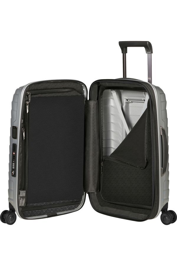 Чемодан Samsonite Proxis 140087-1776 55см 38/44л Silver slim