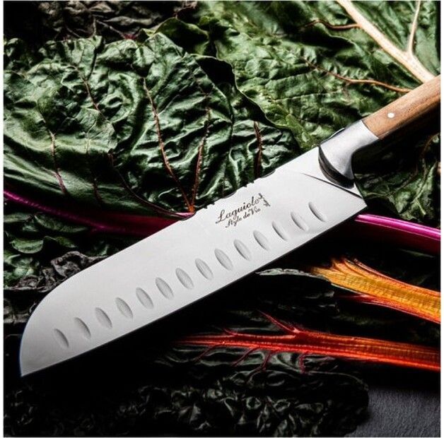 Нож Laguiole Santoku Olive (707004)