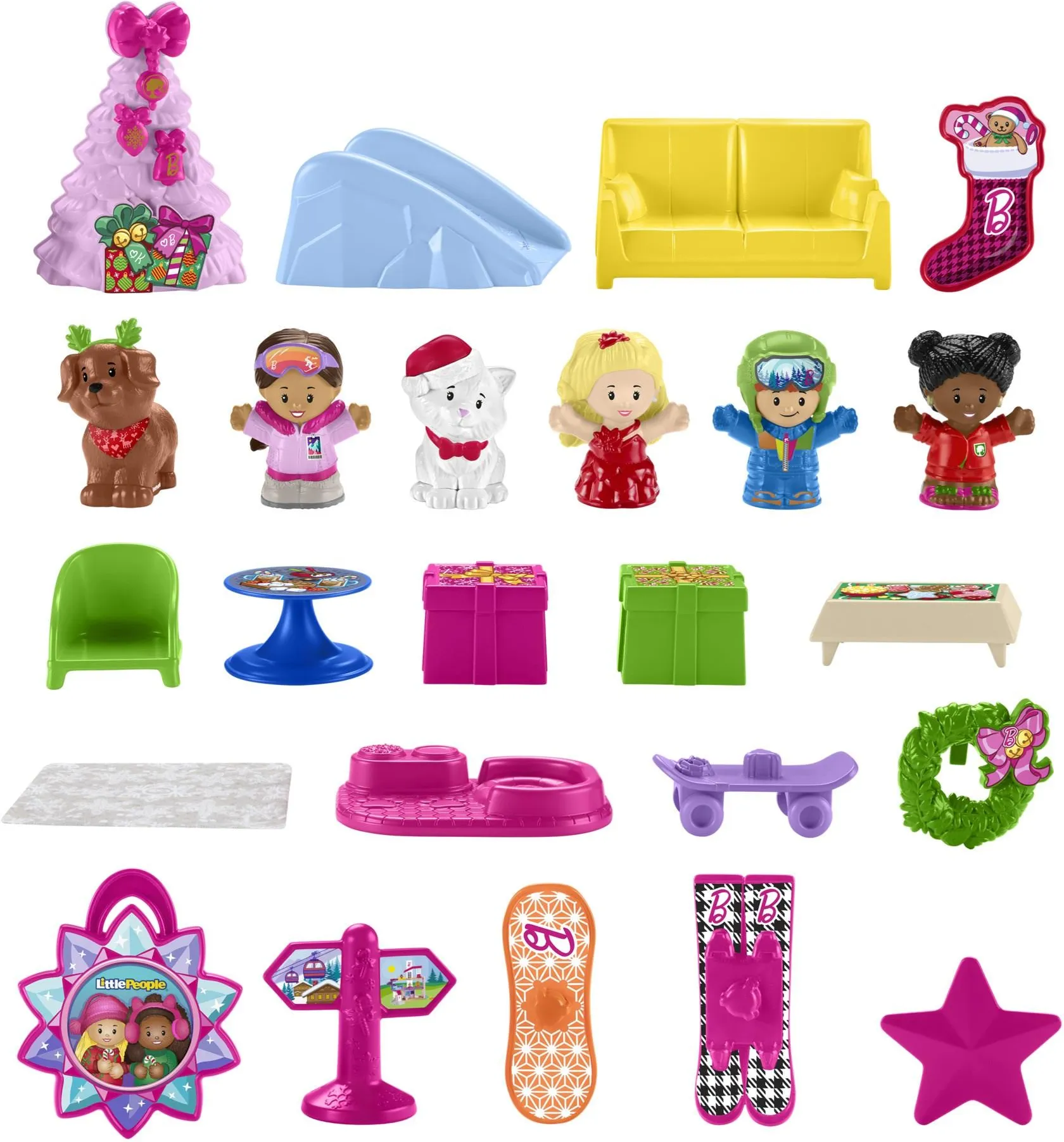 Детские игрушки Fisher-Price Little People Barbie