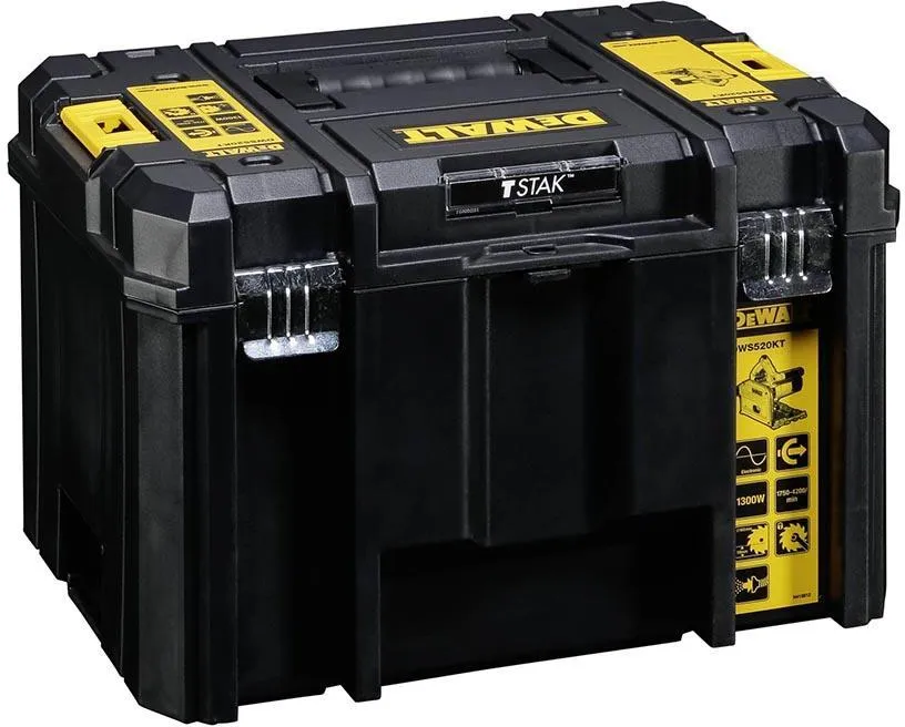 Сетевая погружная дисковая пила DeWalt DWS520KTR-QS, с направляющей шиной 1.5 м и кейсом TSTAK