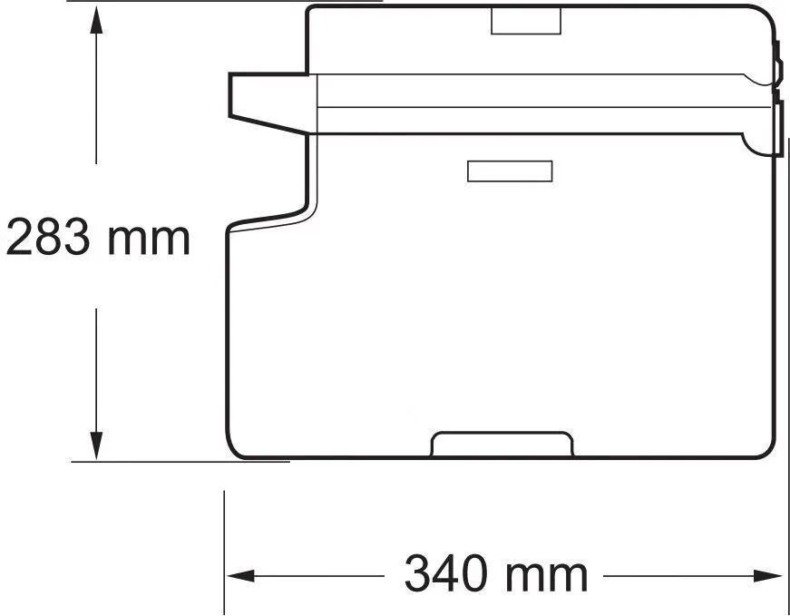 Лазерное МФУ BROTHER DCP-1612W