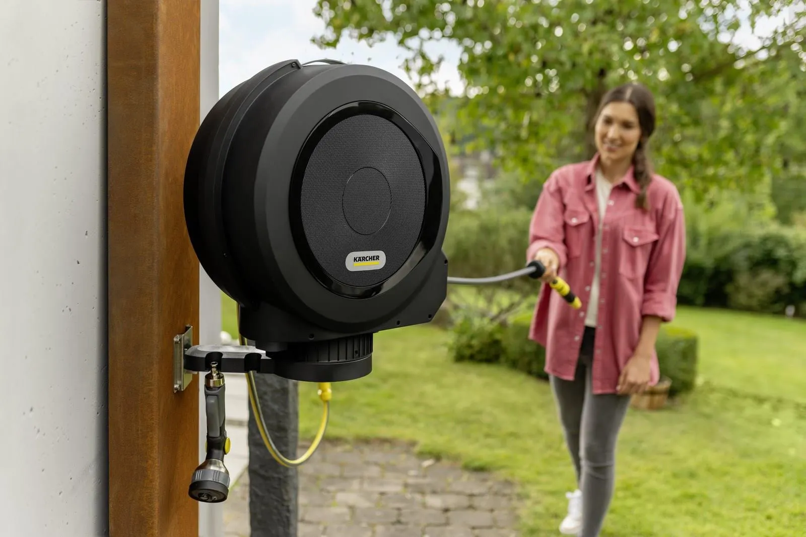 Автоматическая катушка для шланга Karcher HBX 5.25 Automatic со шлангом 25 м 2.645-379.0