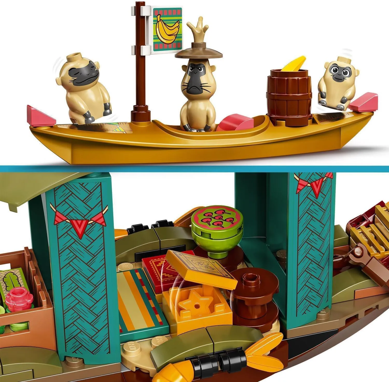 LEGO Disney 43185 Лодка Моаны