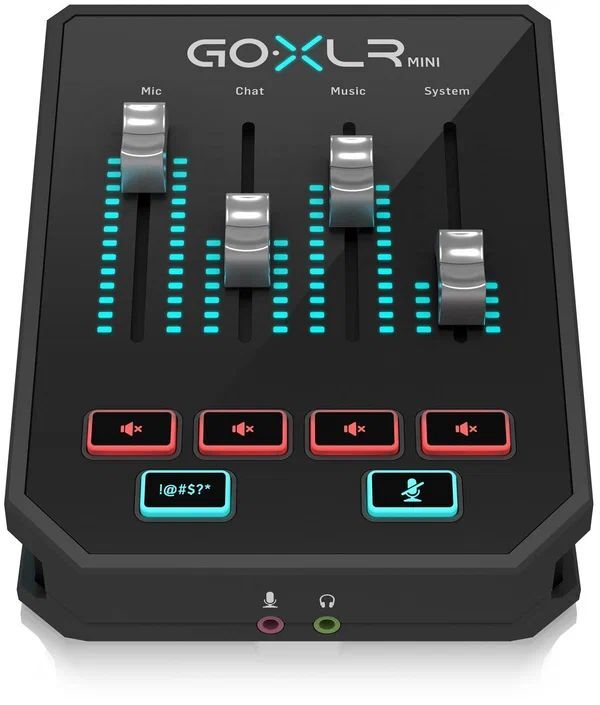 TC Helicon Go XLR Mini звуковой интерфейс для live -стриминга и геймеров