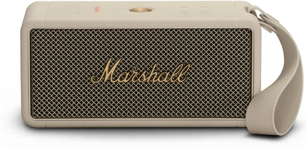 Портативная Bluetooth-колонка Marshall Middleton, кремовая