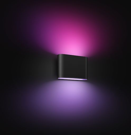 Настенный светильник PHILIPS HUE Dymera (929003665001), черный
