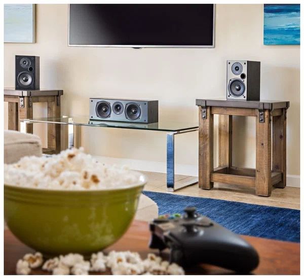 Центральная колонка POLK AUDIO T30, (1 колонка в комплекте), черный