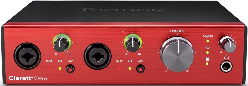 Внешняя звуковая карта Focusrite Clarett 2Pre USB