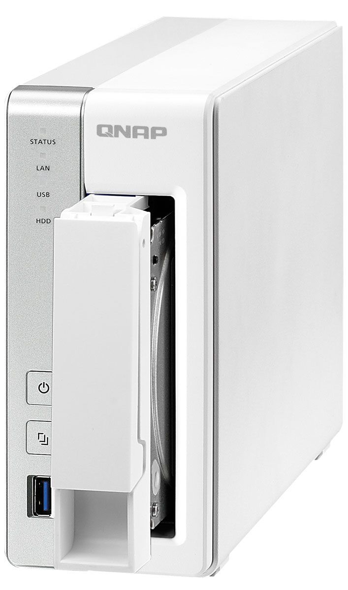 Сетевое хранилище QNAP TS-131K белый