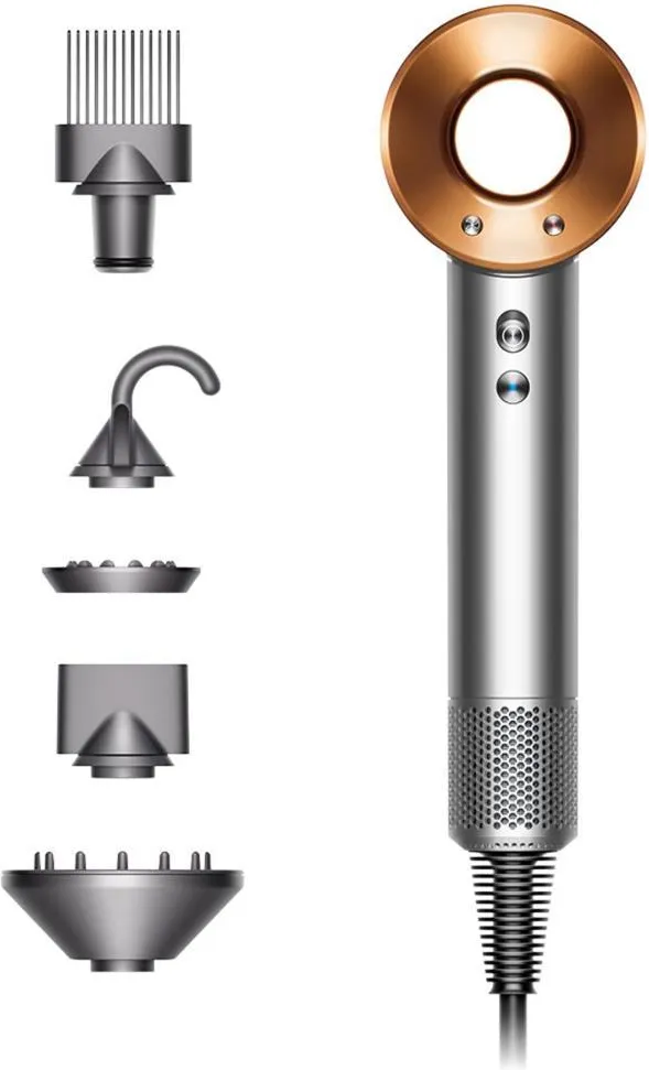 Фен Dyson Supersonic HD07 серебро