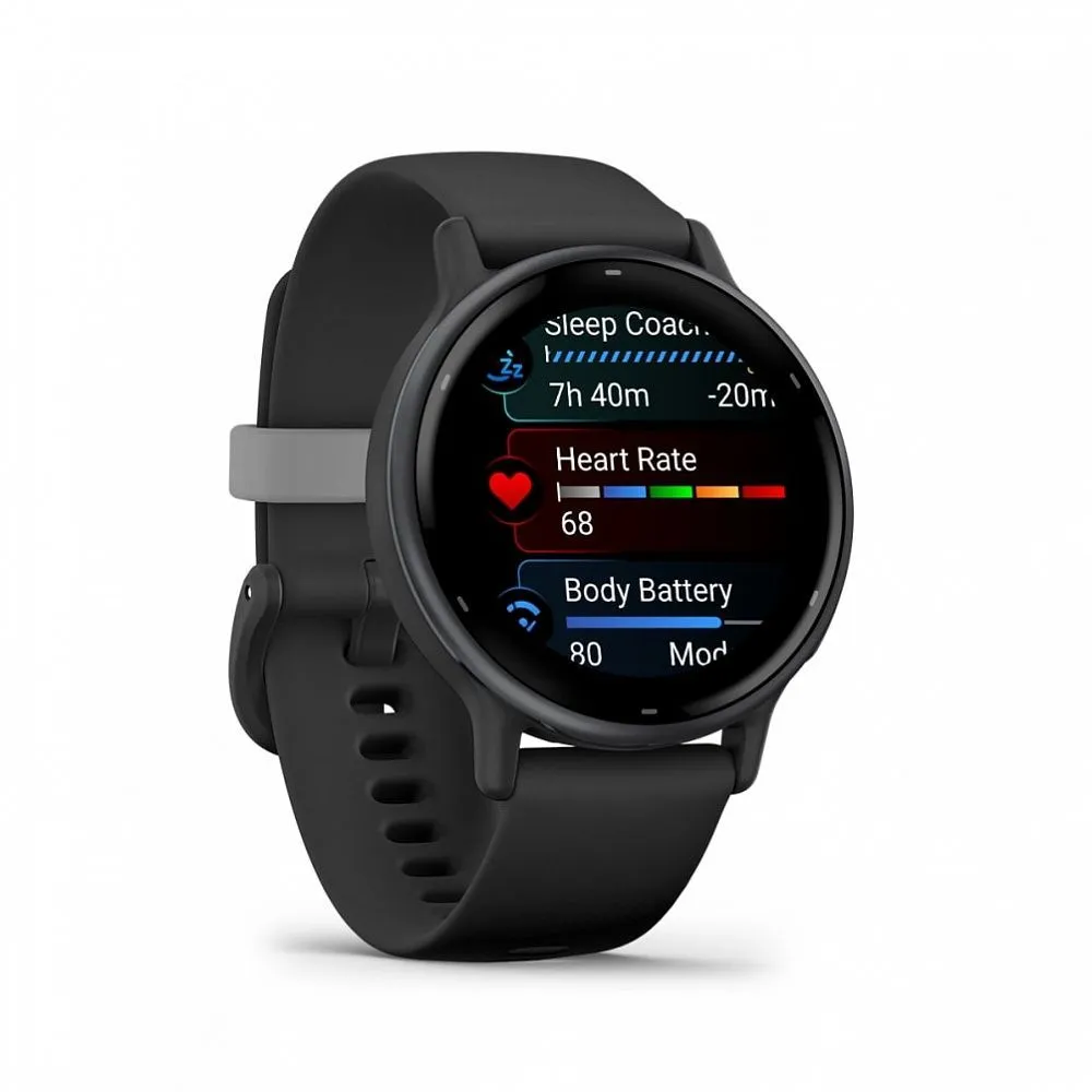 Часы Garmin Vivoactive 5 GPS Black Slate (010-02862-10)