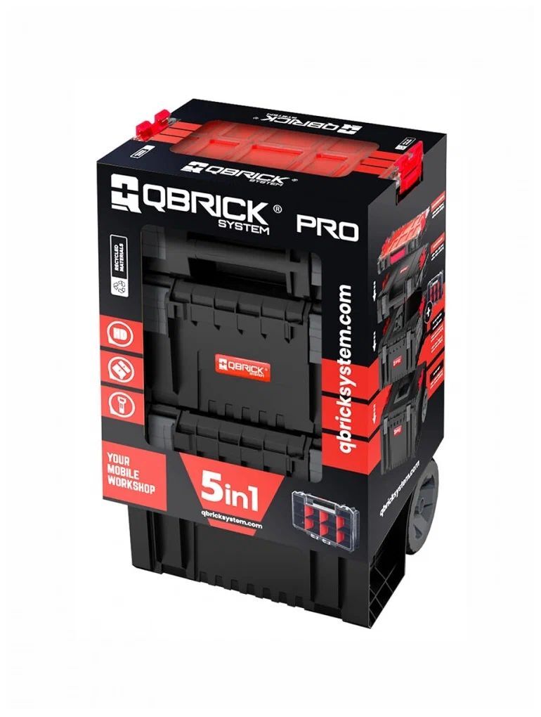 Набор ящиков для инструментов QBRICK SYSTEM 5in1