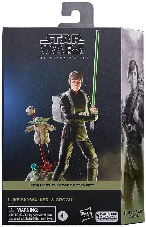 Hasbro Star Wars The Black Series Люк Скайвокер и Грогу F8345