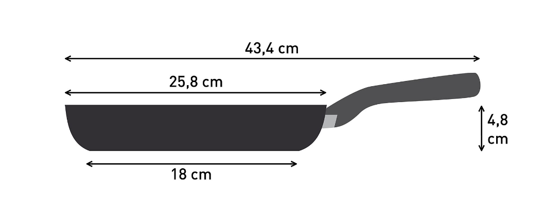 Сковорода Tefal Renew 24 см C4250443