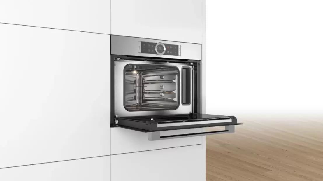 Пароварка Bosch Serie 8 CDG 634 AS0, нержавеющая сталь