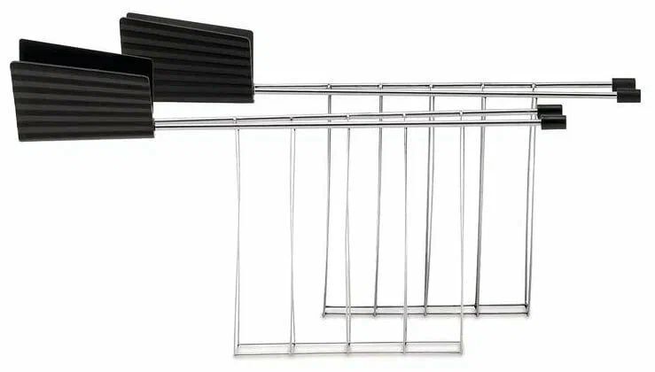 Тостер Alessi MDL08, черный