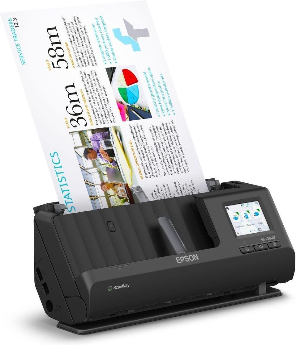 Сканер Epson ES-C380W (B11B269401)