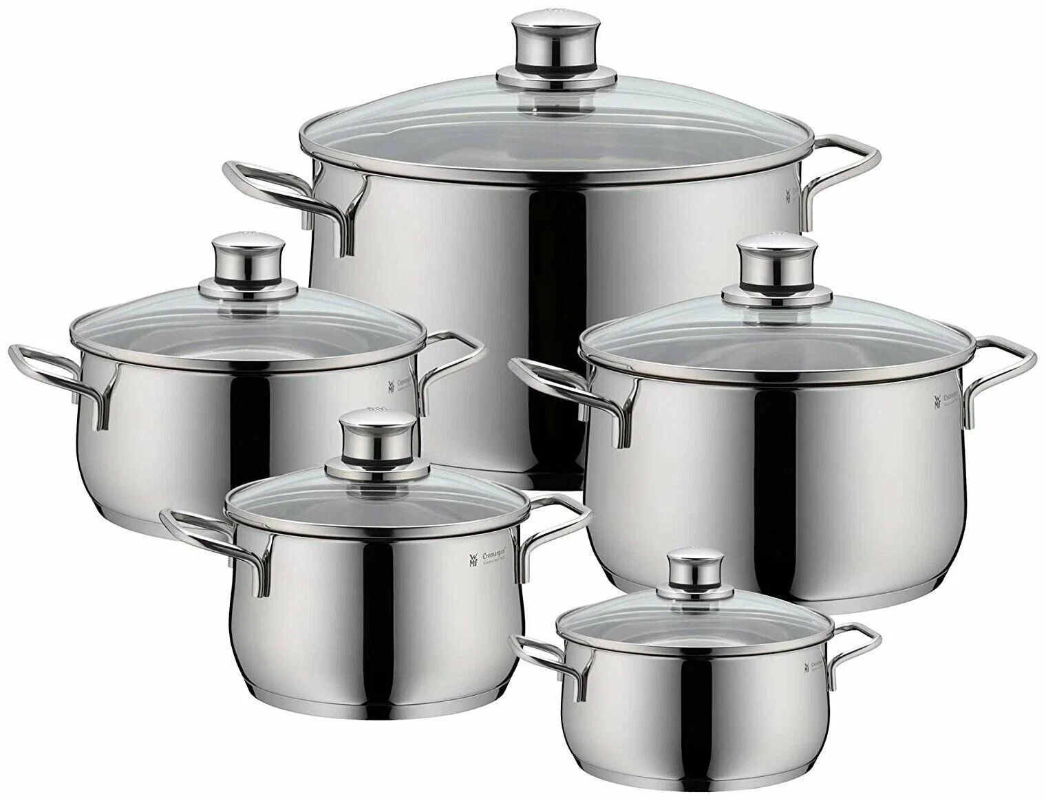 Набор кастрюль WMF Diadem Plus 0730086040 10 пр.