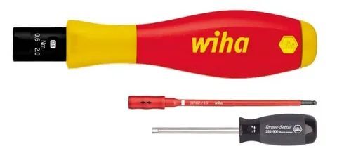Набор динамометрических отверток Wiha 38074 0.8 - 5 Нм