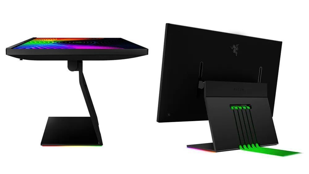27" Монитор Razer Raptor 2560x1440 ; 165 Гц, IPS, 1 мс, 1000:1, 400 кд/м2, 178°/178°, DisplayPort, HDMI, USB Type C, USB х2, AMD FreeSync