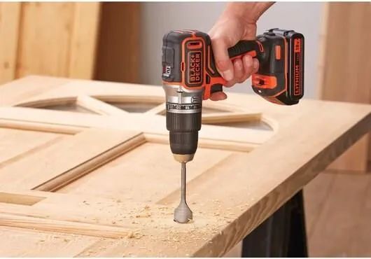 Дрель-шуруповёрт аккумуляторный Black&Decker BL188K-QW 11.5 Ah/18 V с ЗУ