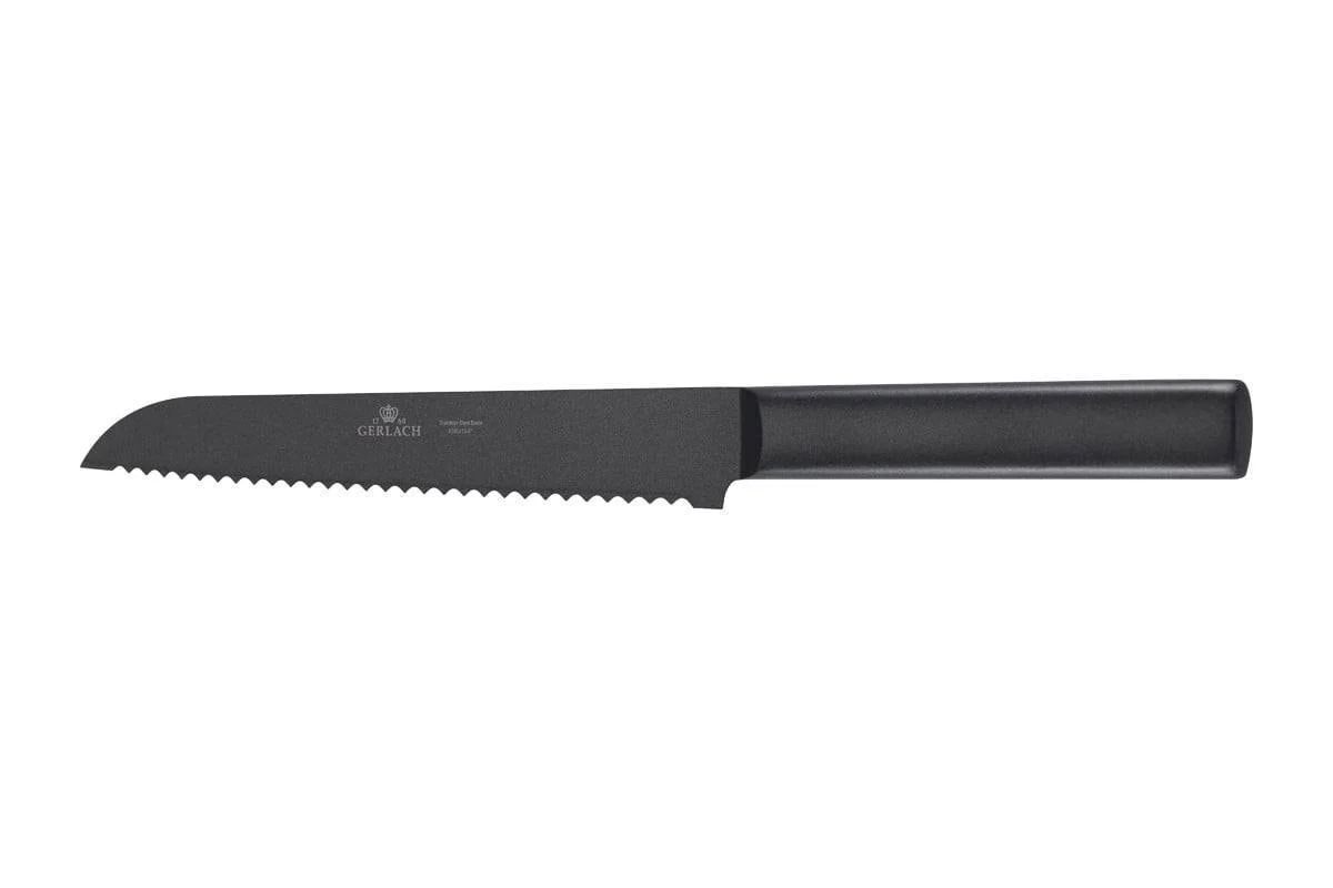 Комплект ножей в блоке GERLACH Ambiente Black (984)
