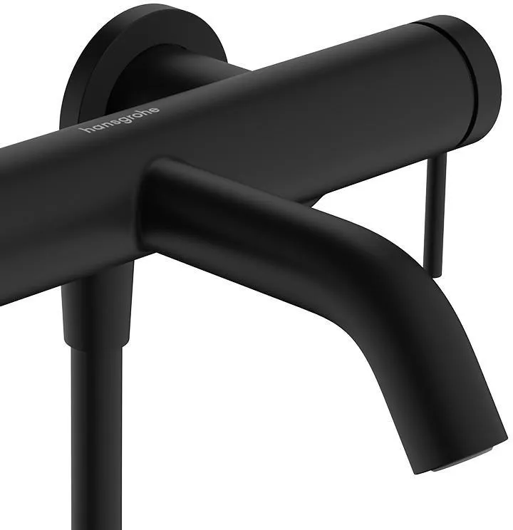 Смеситель Hansgrohe Tecturis S черный матовый 73422670