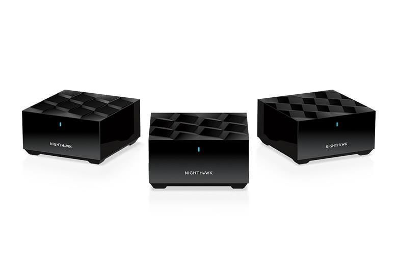 Комплект из трех Wi-Fi 6 роутеров Netgear Nighthawk Mesh MK63