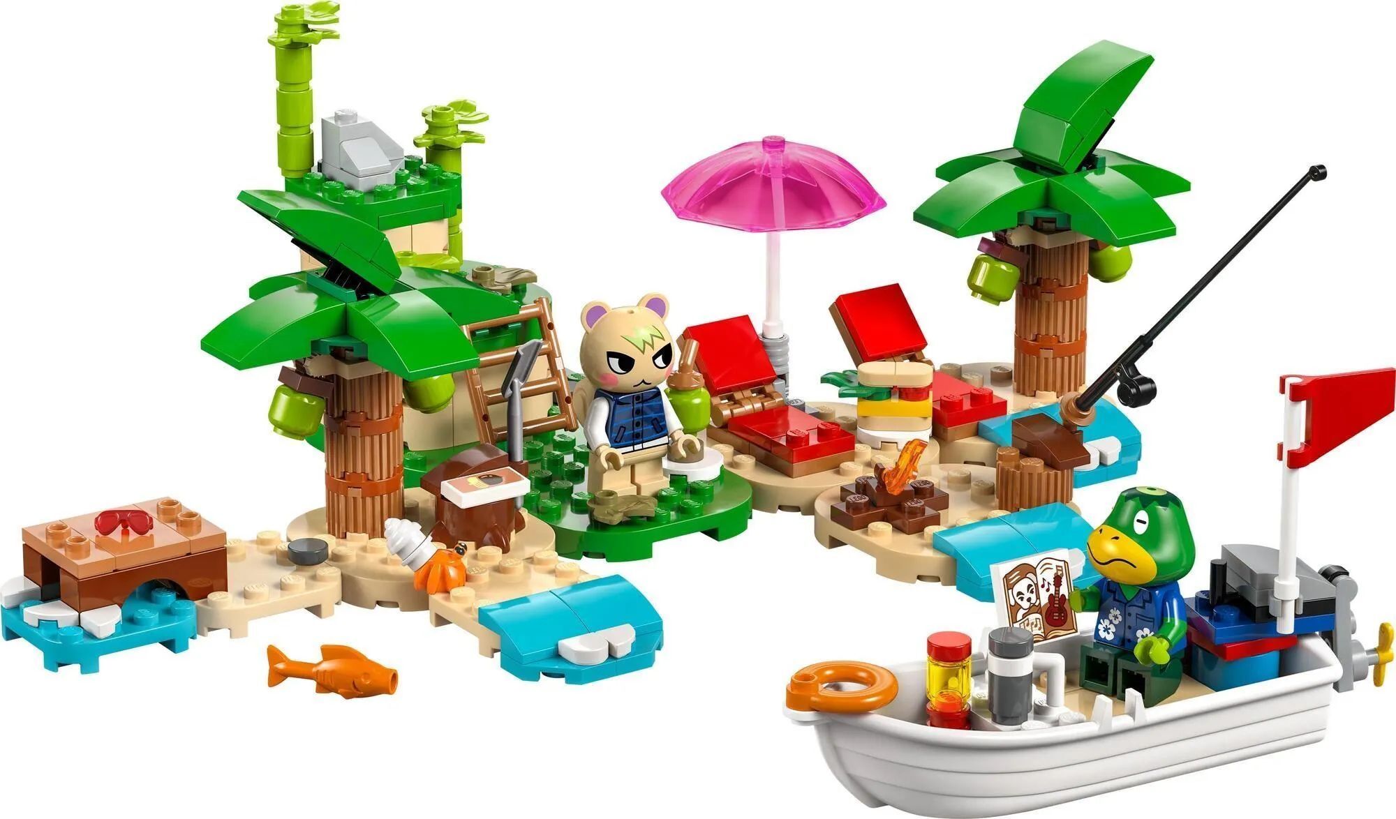 Конструктор LEGO Animal Crossing 77048 Лодочная экскурсия по острову Каппина