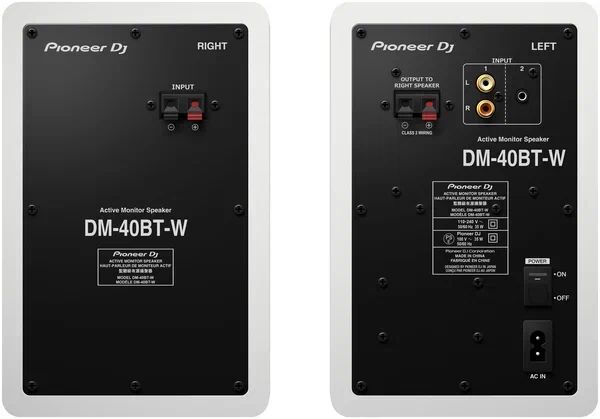 Мониторные динамики Pioneer DJ DM-40BT, белый