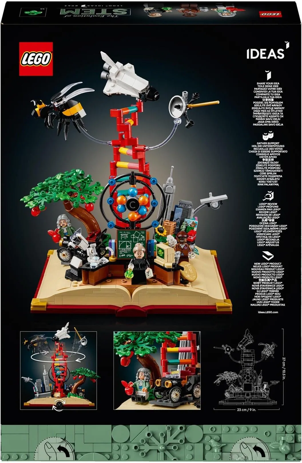Конструктор LEGO Ideas 21355 Эволюция науки