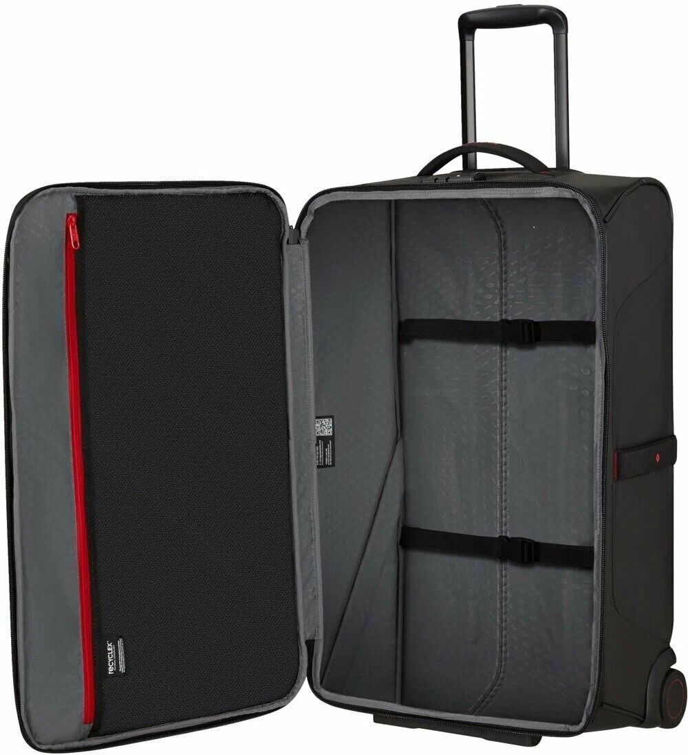 Сумка дорожная Samsonite, 76 л, 42х28х67 см, черный
