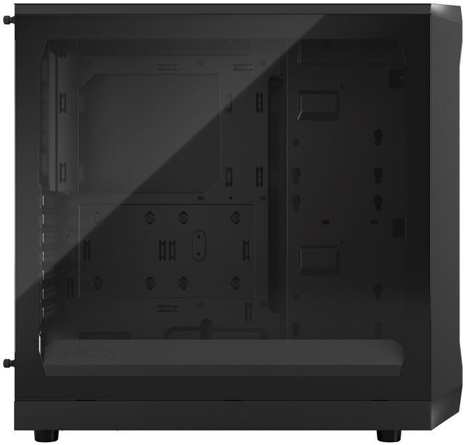 Корпус компьютерный Fractal Design Focus 2 Black Tg Clear Tint (FDCFOC2A01)