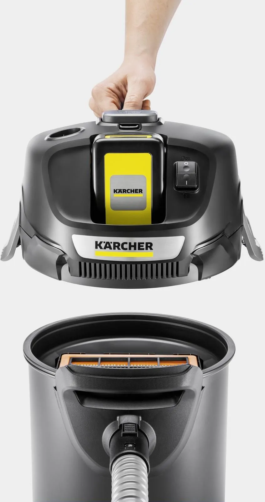 Пылесос для золы KARCHER AD 2 Battery Set 1.348-301.0