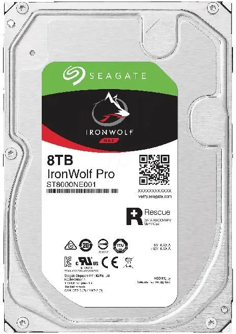 Жесткий диск Seagate IronWolf Pro 8TB 3.5" SATA ST8000NE001