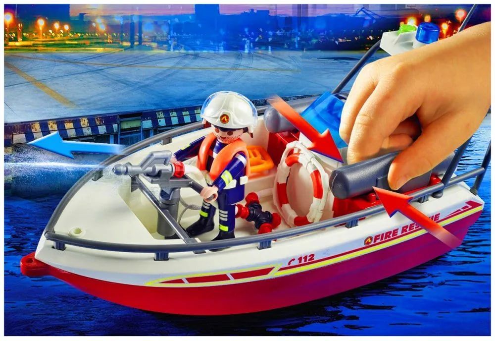 Пожарный катер Playmobil 71569
