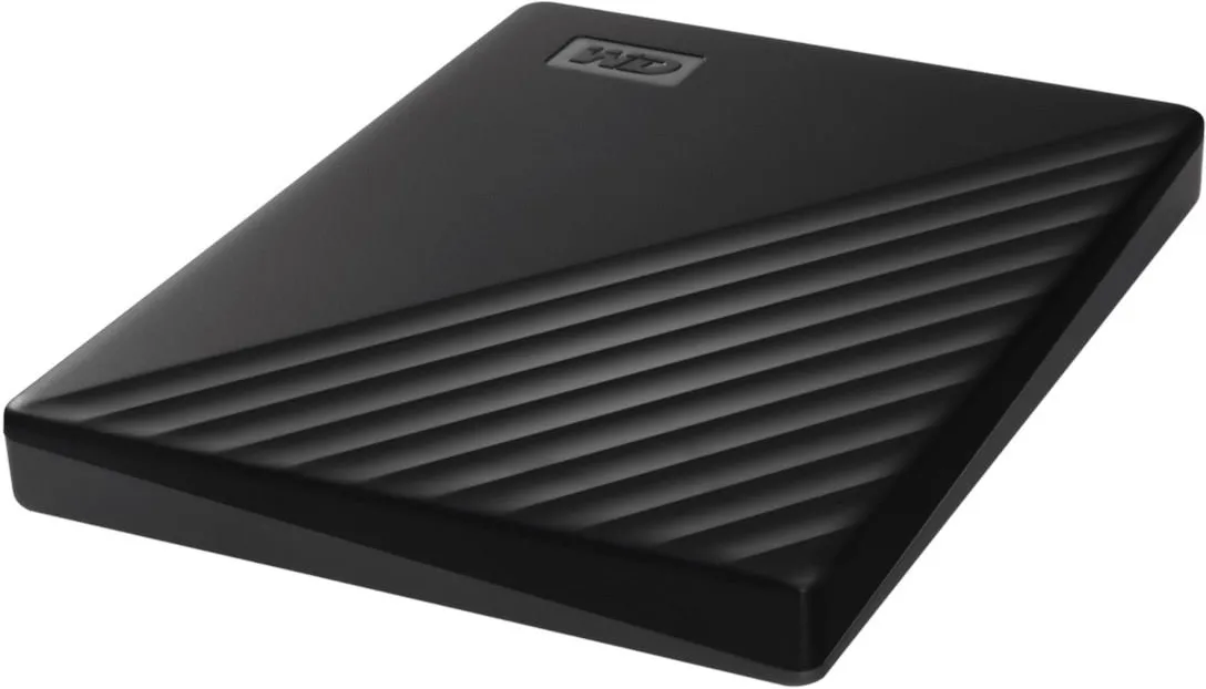 Внешний жёсткий диск Western Digital My Passport HDD 2 ТБ чёрный (WDBYVG0020BBK-WESN)