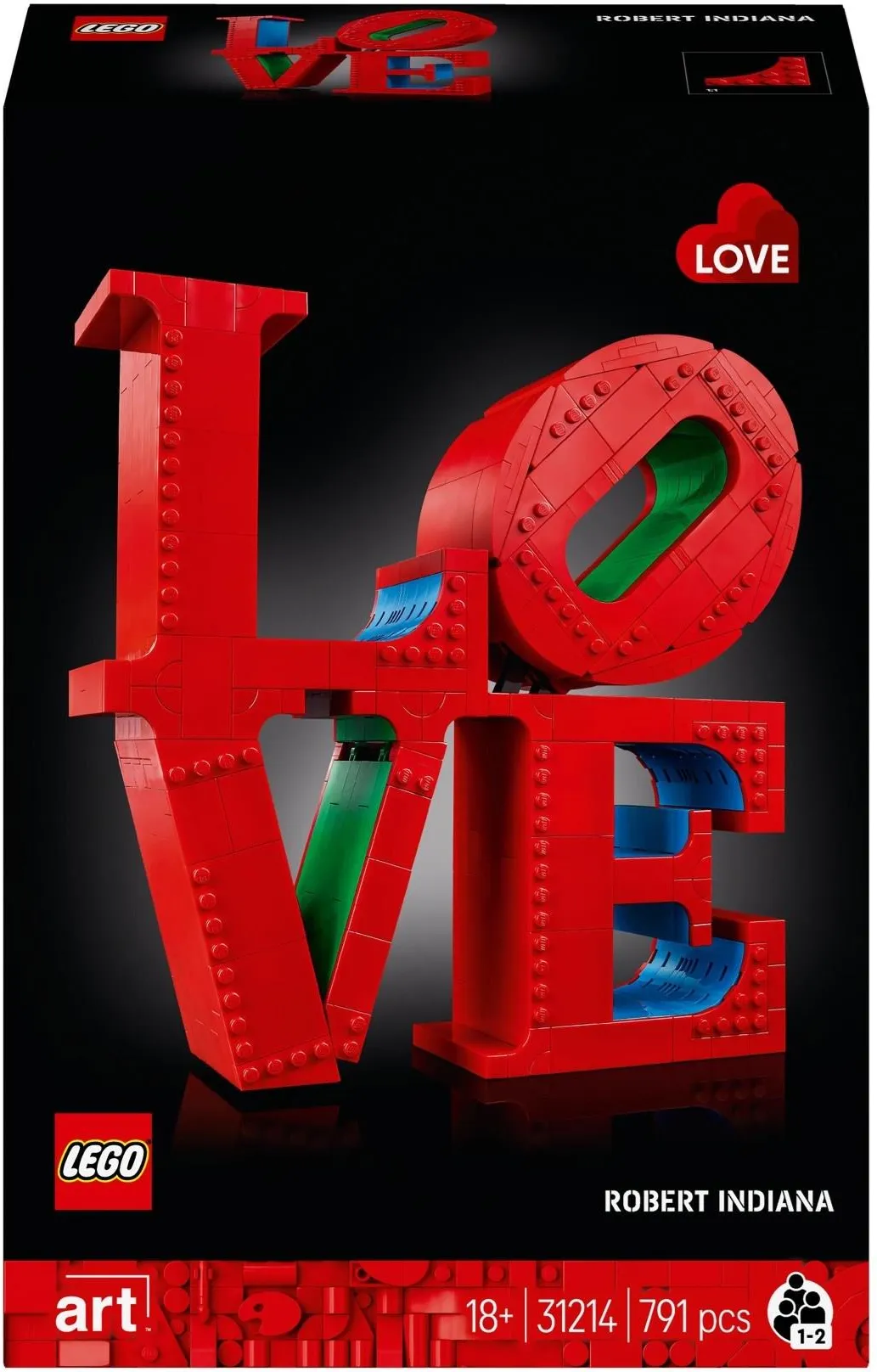 Конструктор LEGO Art 31214 LOVE
