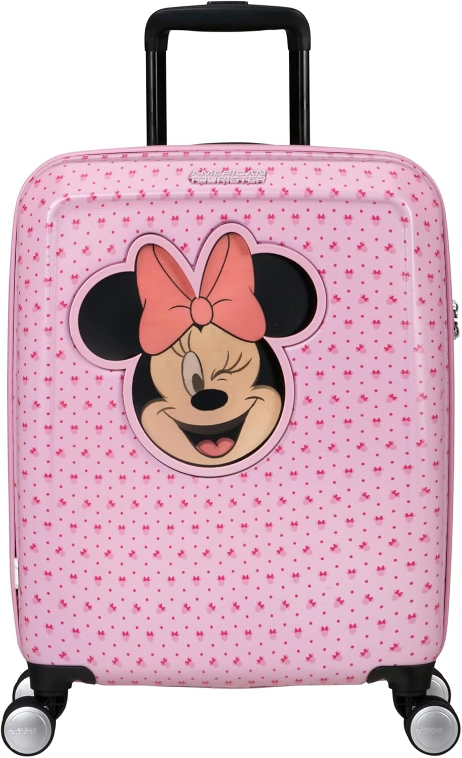 American Tourister Funlight Disney Спиннер S, ручная кладь, 55 см, Minnie Lenticular Pink36 л