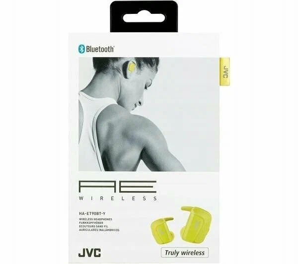 Беспроводные наушники JVC HA-ET90BT, yellow
