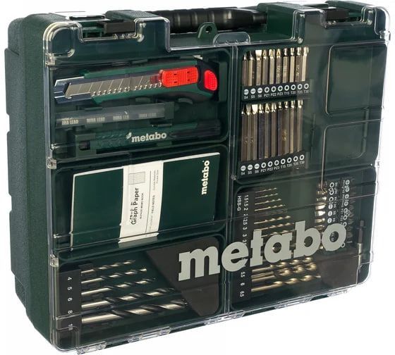 Аккумуляторная дрель-шуруповерт Metabo POWERMAXX BS BASIC SET (600080880)