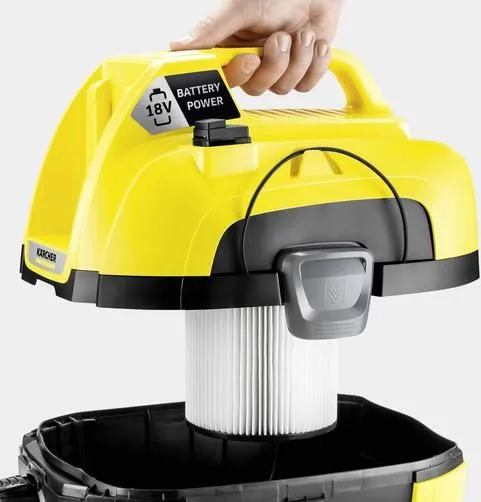 Пылесос KARCHER WD 1 Compact Battery 1.198-300.0