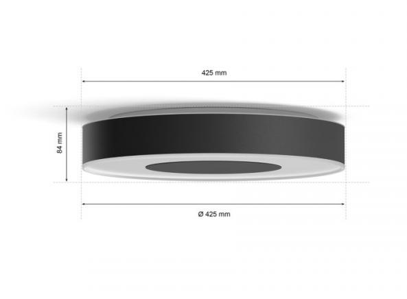 Светильник PHILIPS HUE White and color ambiance Infuse Large 8718696176528