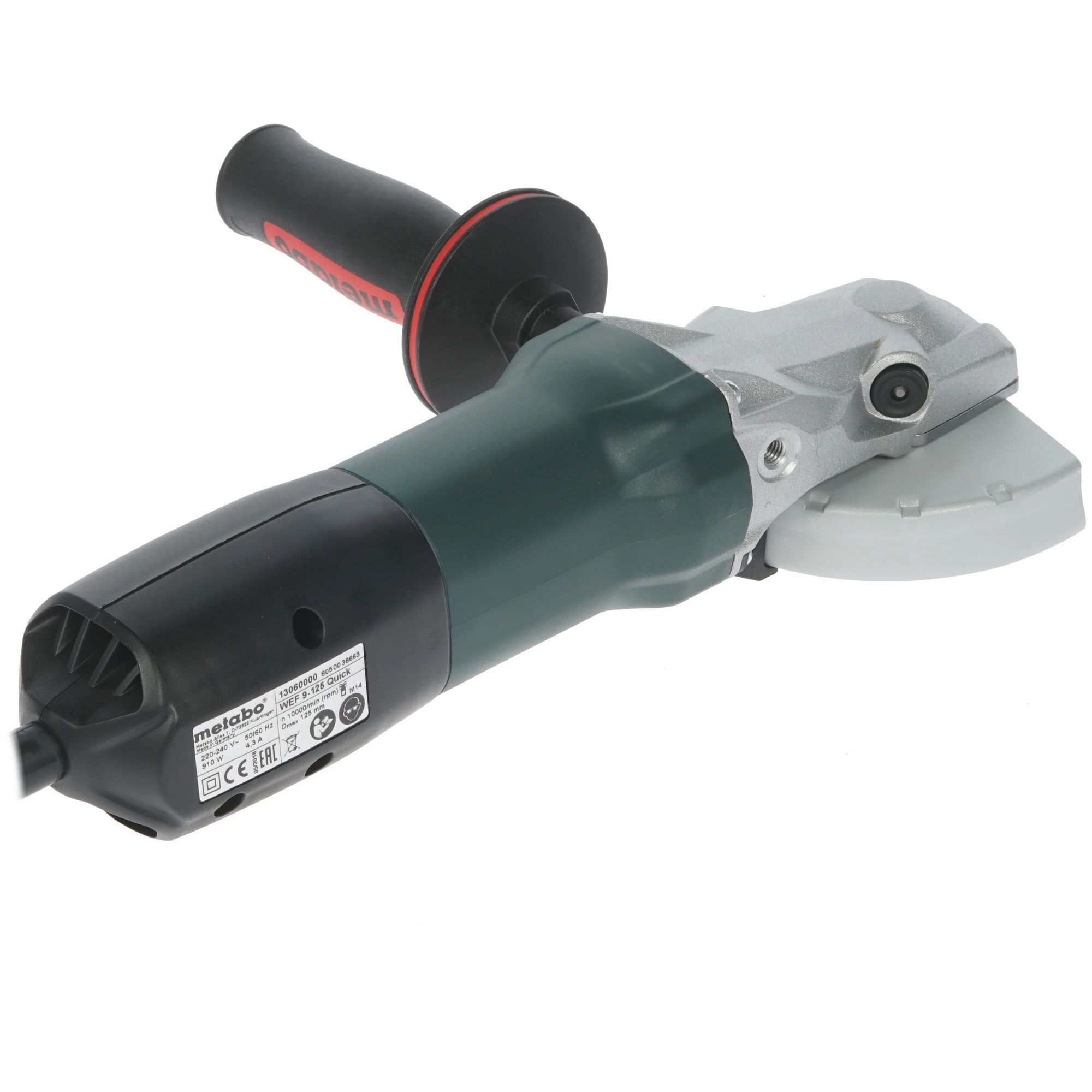 Угловая шлифмашина сетевого питания Metabo WEF 9-125 Quick 613060000 в коробке